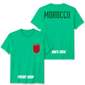 Morocco Football Unisex Kids Country Pride Soccer Tee #WC Unisex
