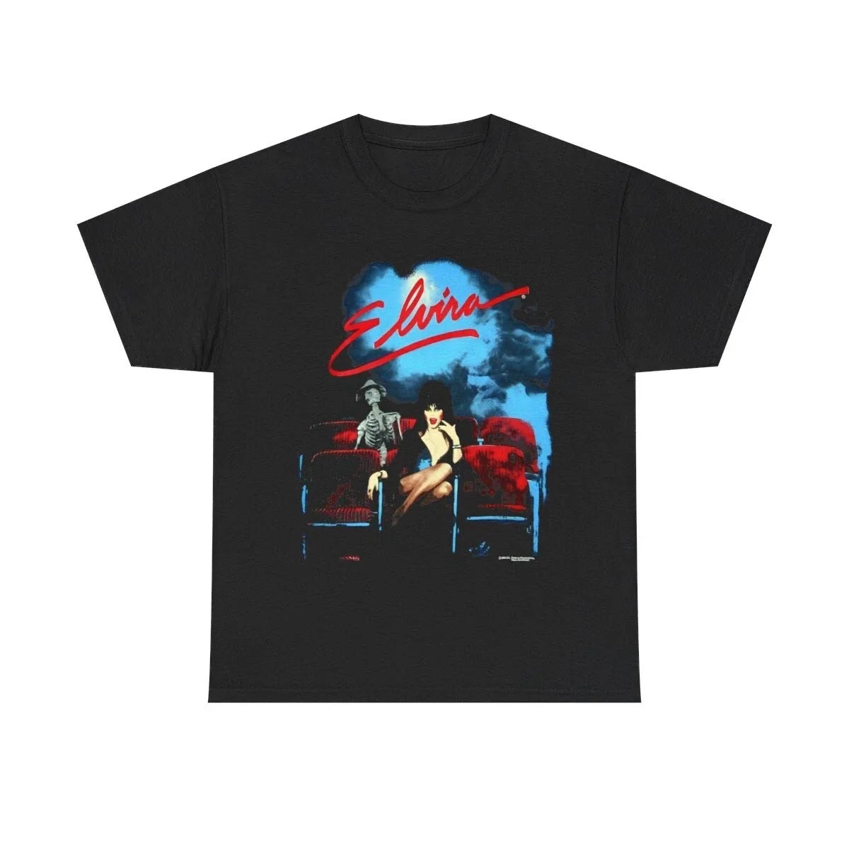 Elvira Mistress Of The Dark 1985 Horror Retro Unisex 2 side Unisex