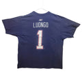 Reebok Vancouver Canucks Luongo Navy Blue T Shirt XL NHL Hockey Logo Jersey Tee Unisex