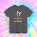 Funny Some People Need A Push Shirt Dark Humor Sarcastic Tee S-5XL Gift Unisex
