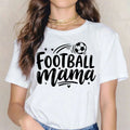 Football Mama Latest Soccer Lovers Lady Printed Graphic Gift Women's Top Unisex