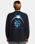 Quiksilver Eclipse Men's long sleeve graphicv T shirt Extra Large NWT $40 Unisex