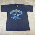 Vintage 90s Pro Player Dallas Cowboys Mens M Navy Blue Graphic Star Logo Unisex