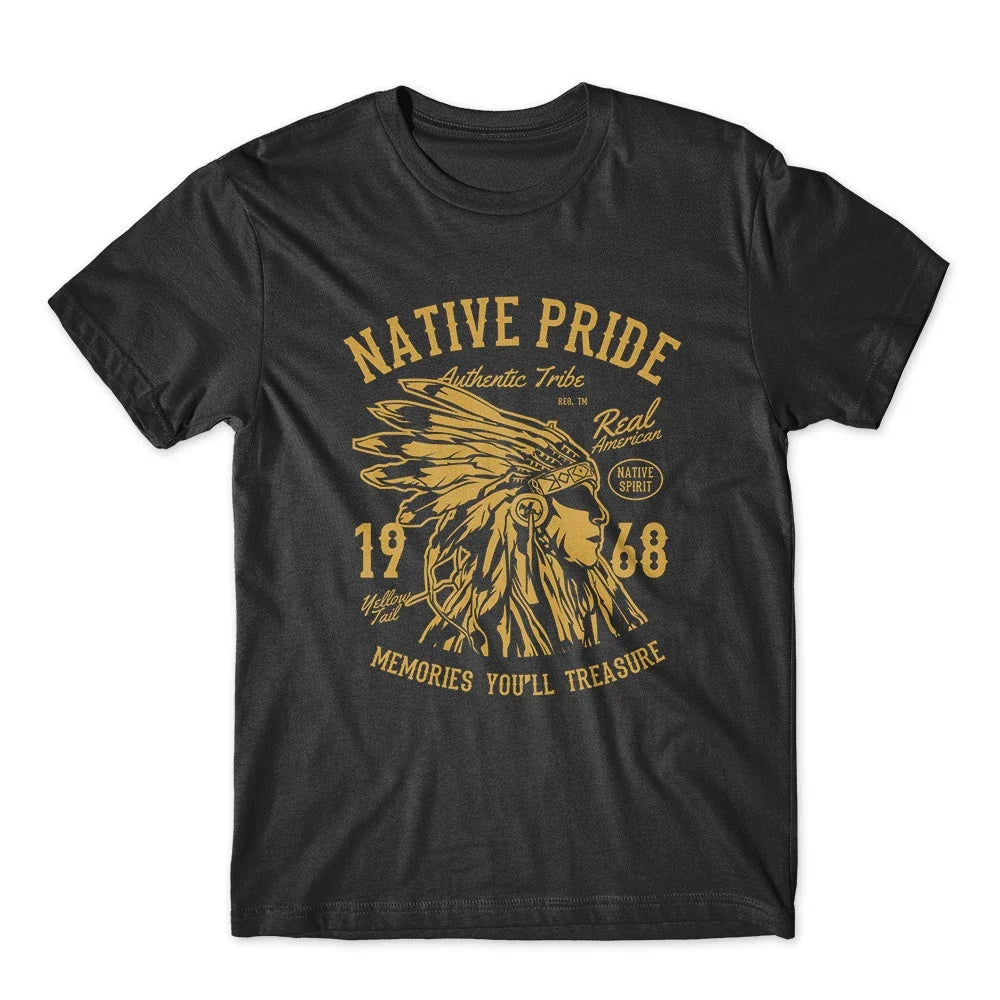 Native Pride Tshirt Native American Shirt 100% Cotton Premium Tee New Unisex