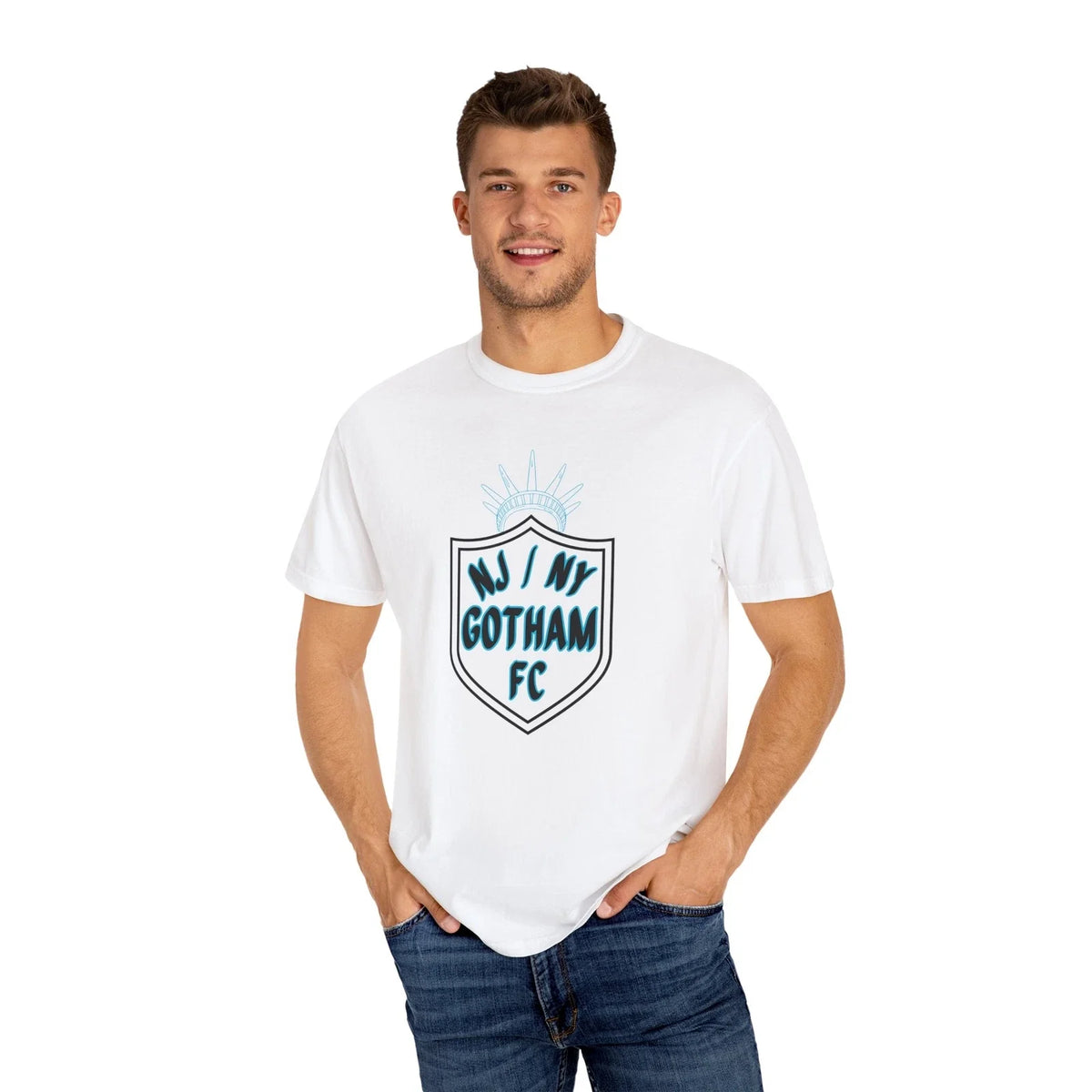 NJ/NY Gotham FC Women's Soccer Unisex Garment-Dyed Unisex