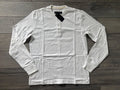 RAG & BONE MENS CLASSIC SLUB HENLEY LONG SLEEVE JERSEY, WHITE, NWT $168 Unisex