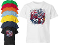 England World Cup 2026 Kids Unisex Football Soccer Game Tee Boys Girls Unisex