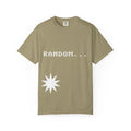 Random... star graphic T-Shirt | minimalist text design