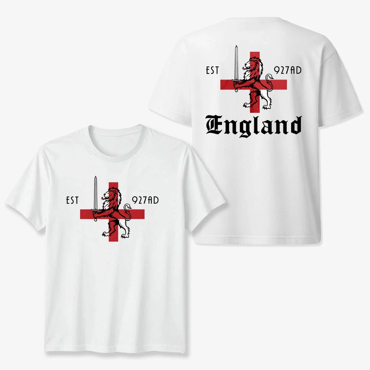 Mens St Georges Day England Lion Country George's Him English Unisex Top Unisex