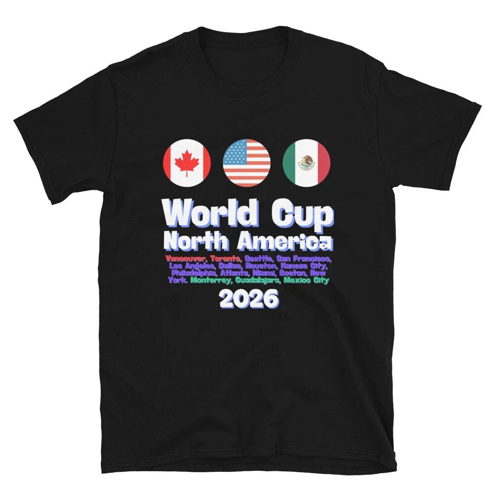 2026 World Cup North America Souvenir | Soccer Fan Gear | unisex Unisex