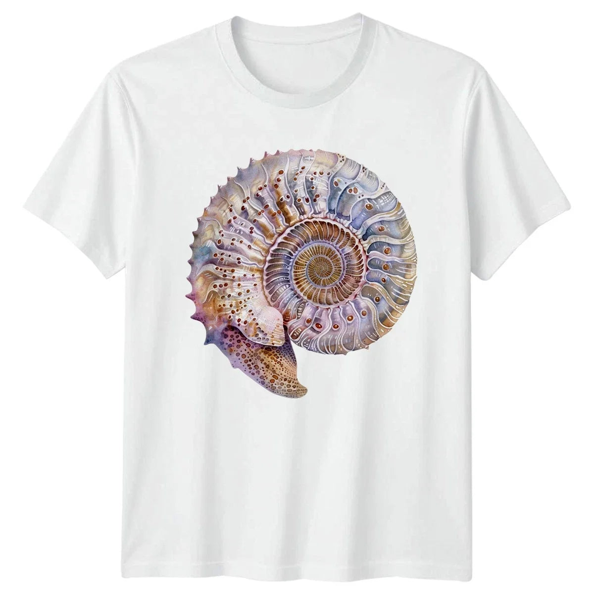 Beautiful Ammonite Fossil Marine Science Birthday Gift For Him And Her Unisex