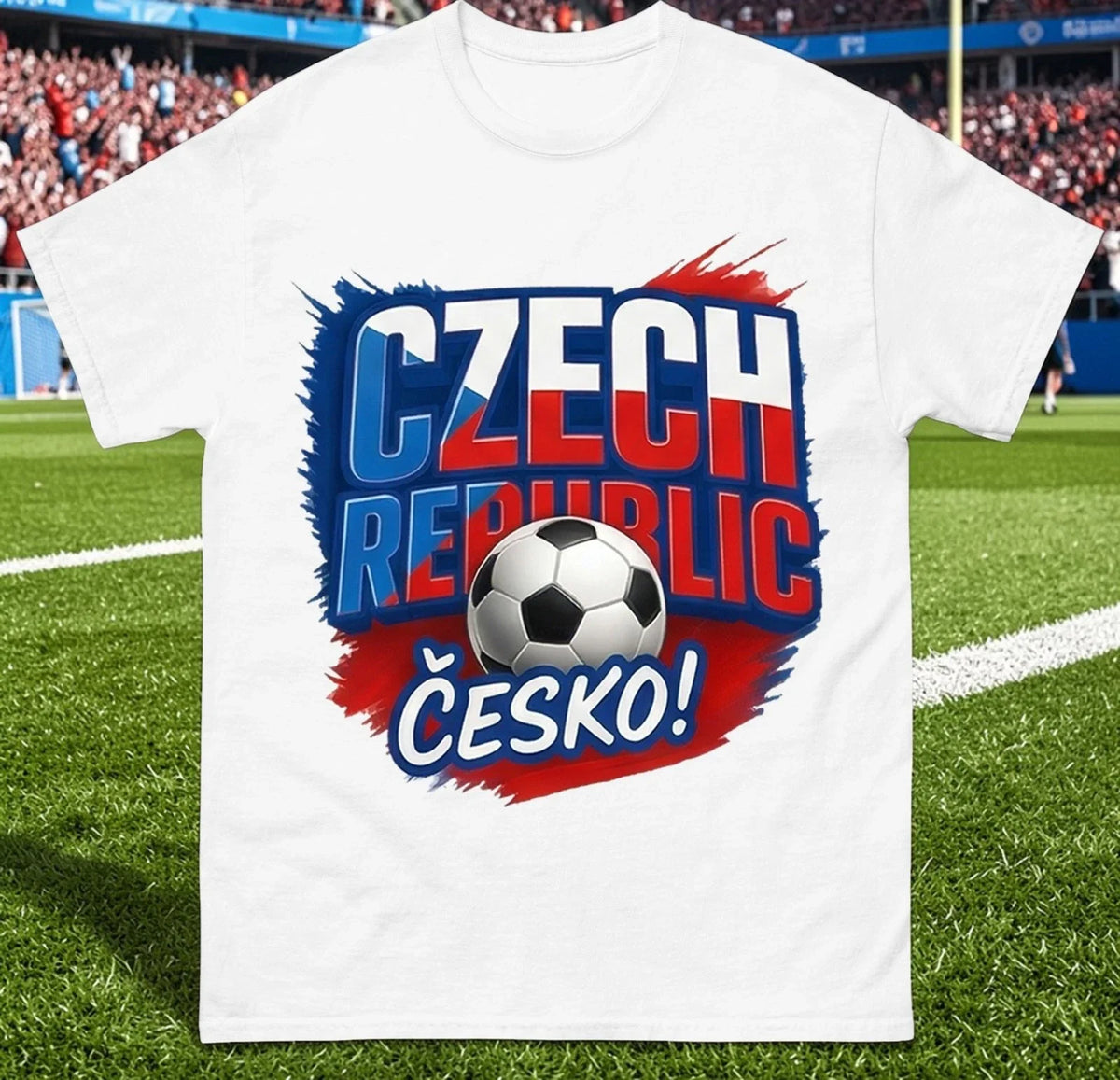 Czech republic Cesko , retro football t shirt, Czech republic tee shirt Unisex