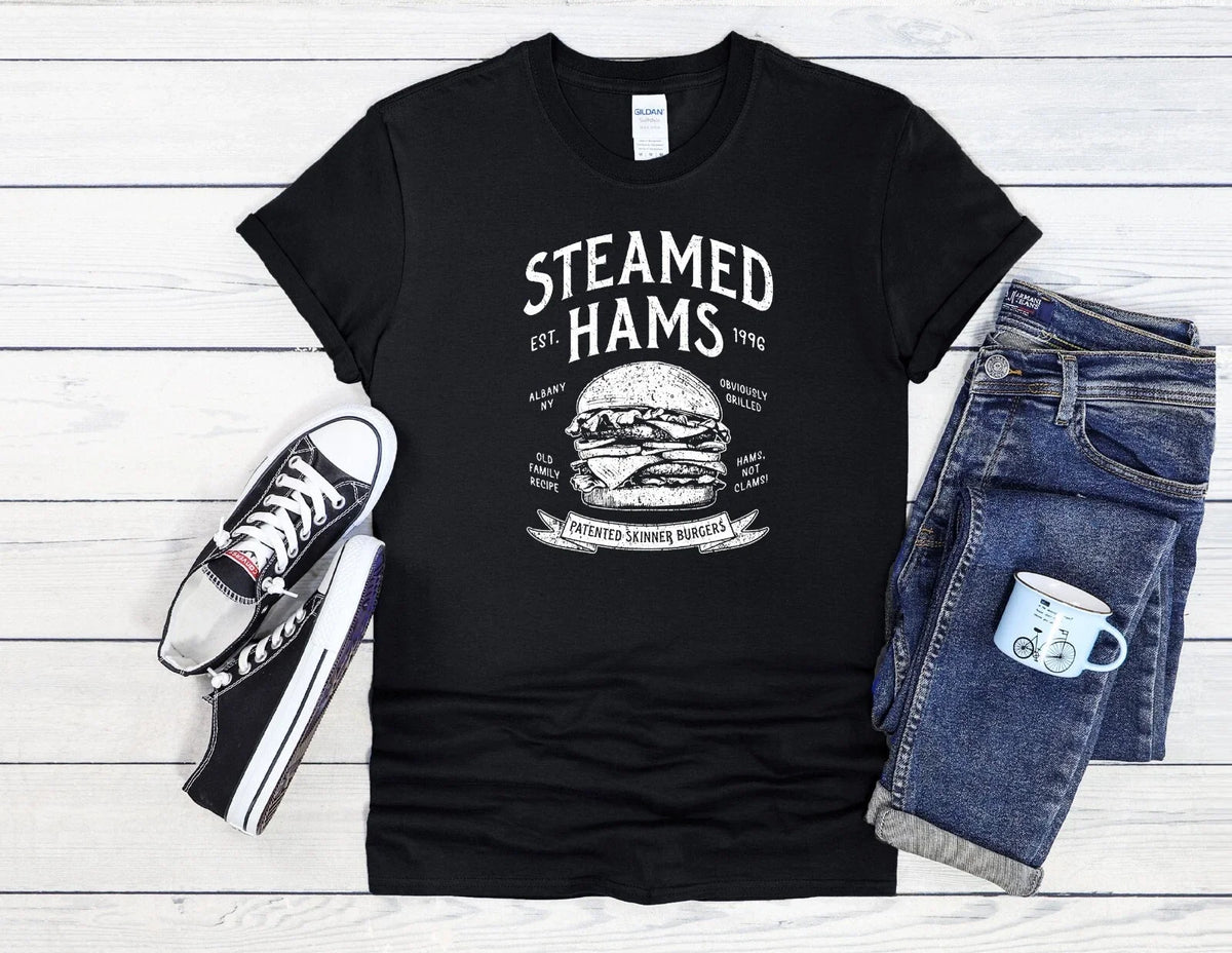 Steamed Hams Vintage Design Men Women Unisex Shirt Baseball 4235 Unisex