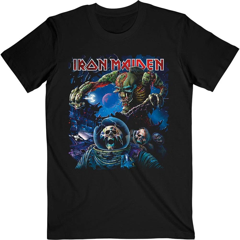 Men's Iron Maiden Final Frontier Slim Fit X-Large Black Unisex