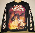 Amon Amarth Sea Of Blood Long Sleeve Size S XL 2XL 3XL Death Metal Band Unisex
