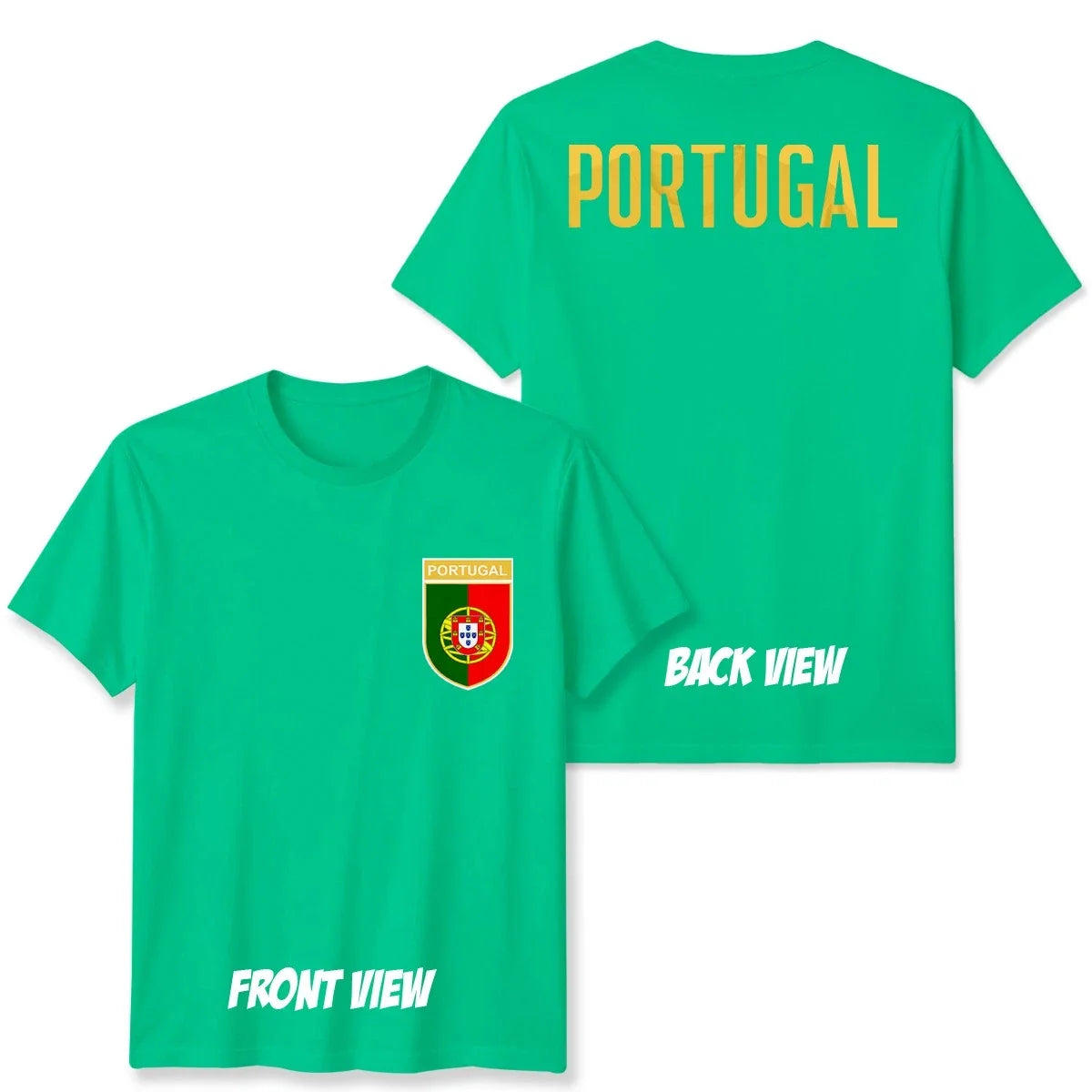 Portugal Football Unisex Kids Country Pride Soccer Tee #WC Unisex