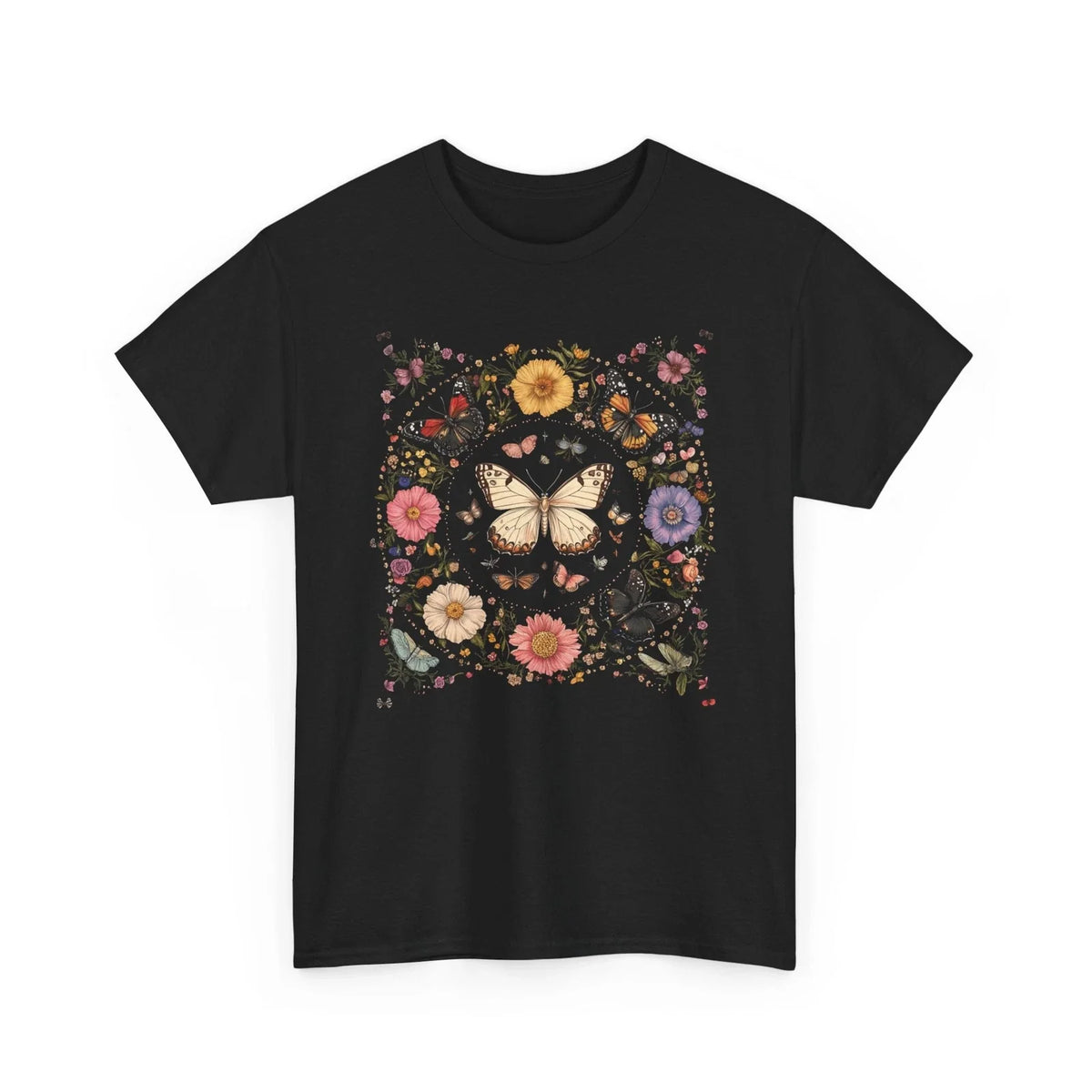 Butterfly Print for Men and Women | Stylish Trendy Casual Graphic Tee Unisex