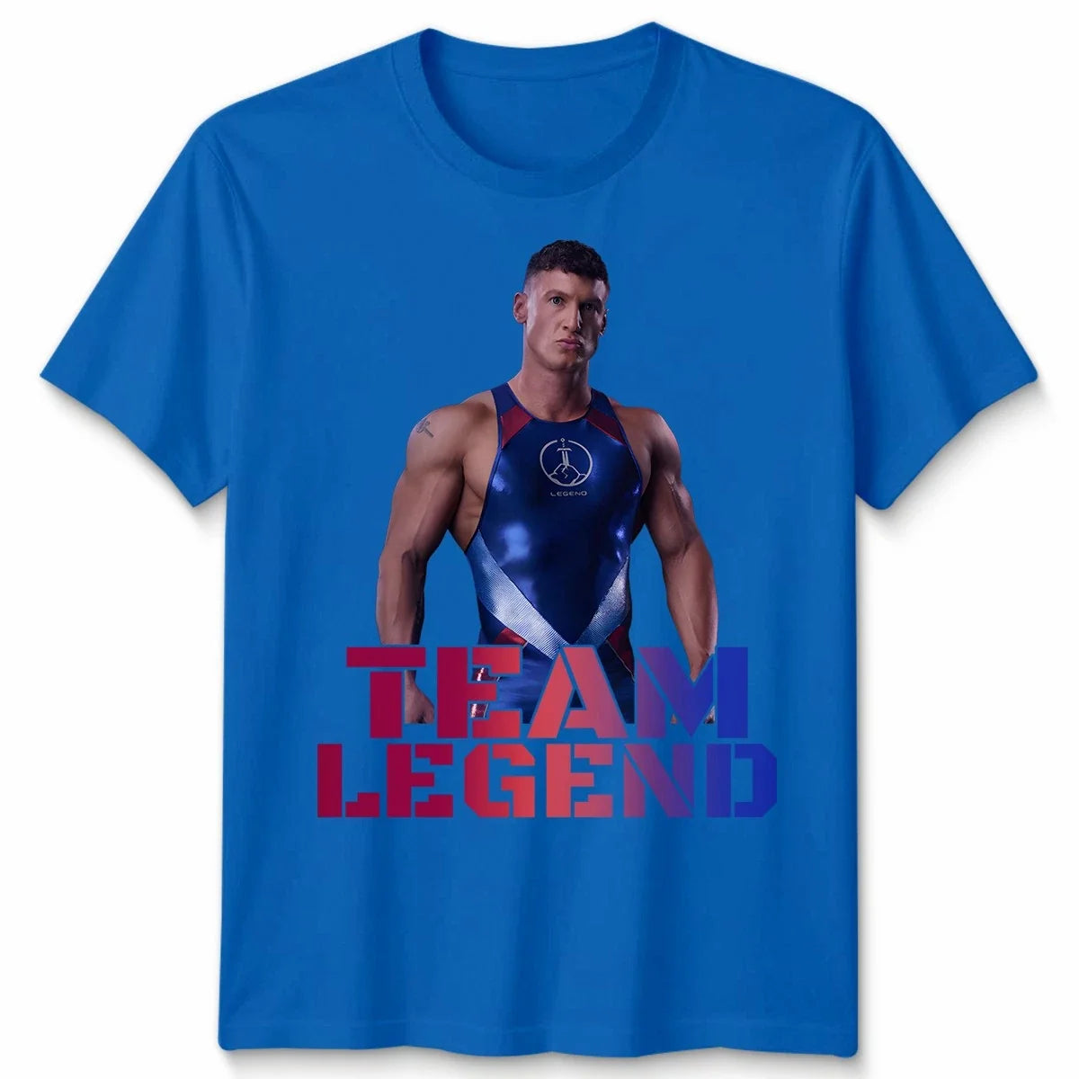 Team Legend Mens Gladiators TV Game Show Sports Action Graphic Women Tee Unisex