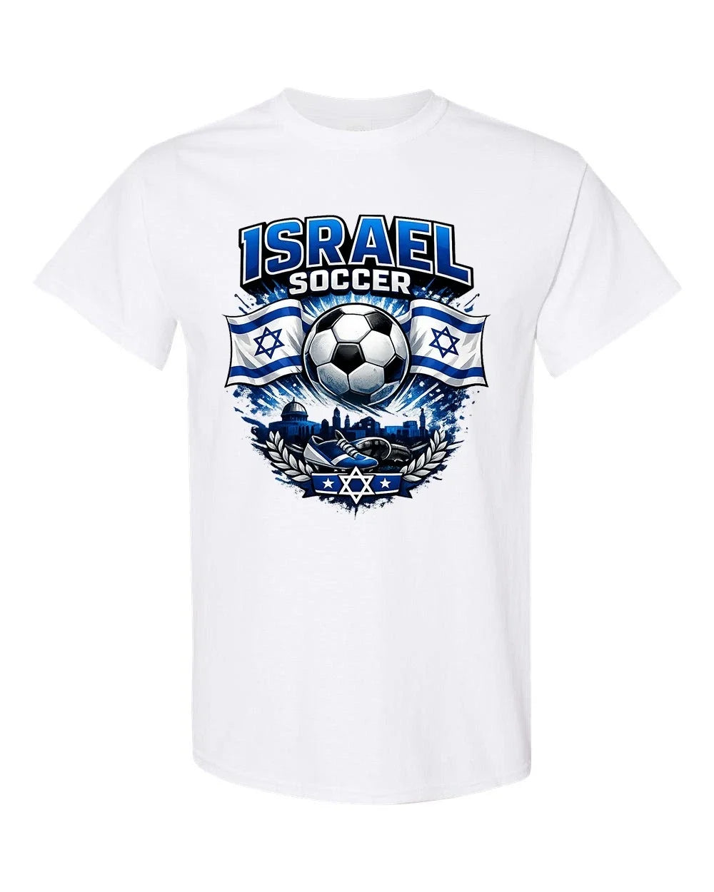 Israel Soccer 2026 World Cup Style Unisex German Fan Shirt Football Unisex