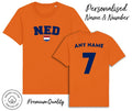 Netherlands Personalised Name & No Adult World Cup 2026 Kit Football Unisex