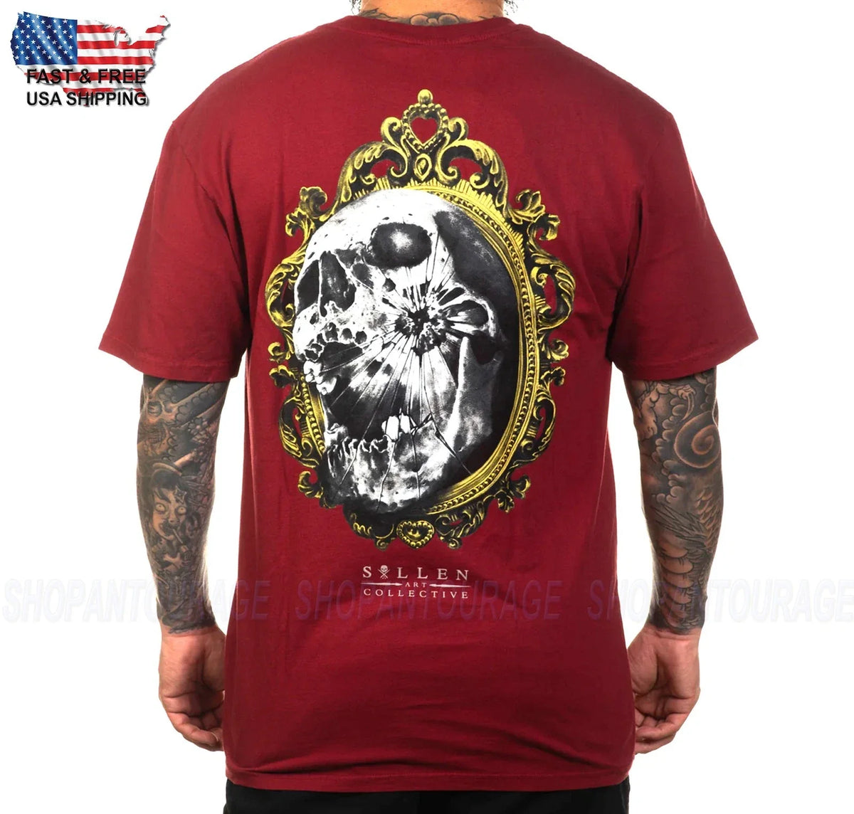 Sullen Art Collective Mirrors Premium Fit SCM5626 Short Sleeve For Men Unisex
