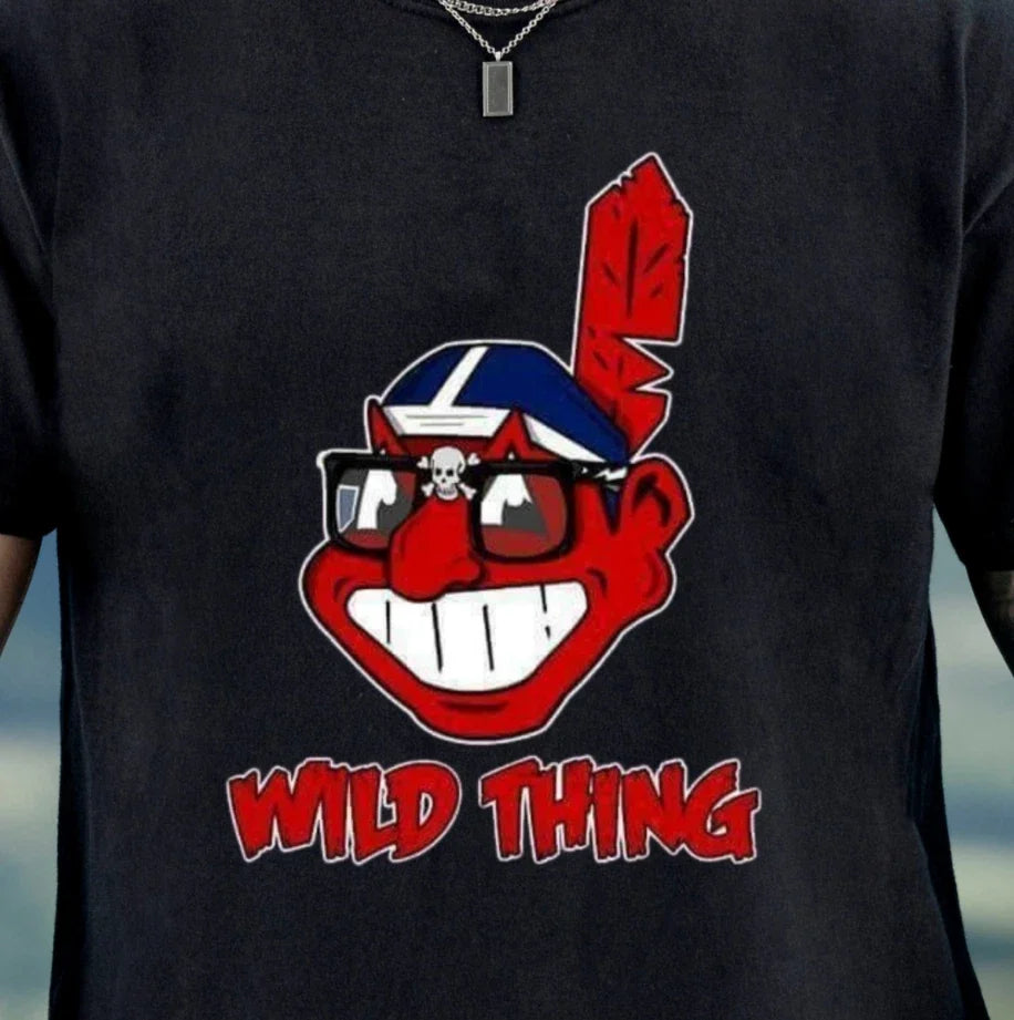 Wild Thing | Major League Inspired Retro Mascot Tee, Cleveland Baseball Unisex