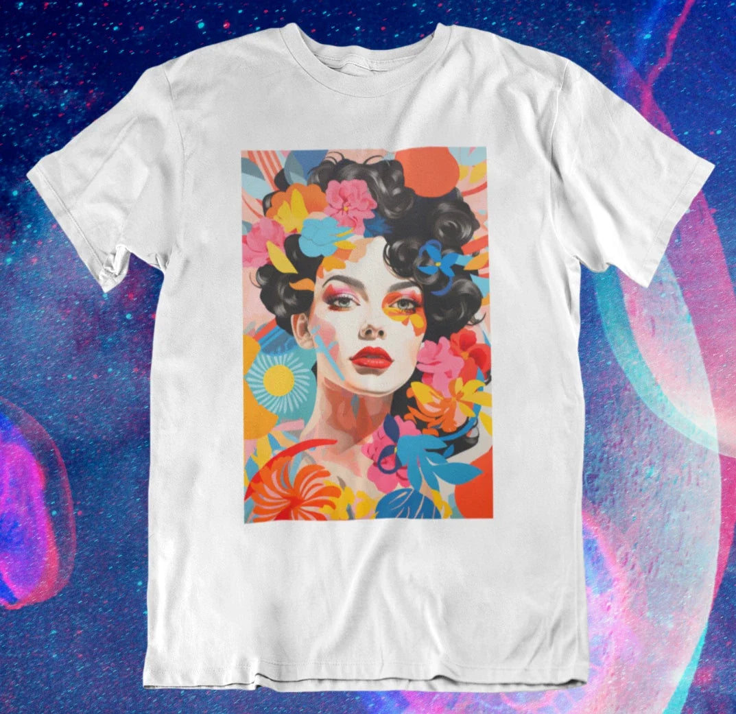 Abstract Women Art T shirt | Contemporary Watercolor | Modern Matisse Monet V3 Unisex