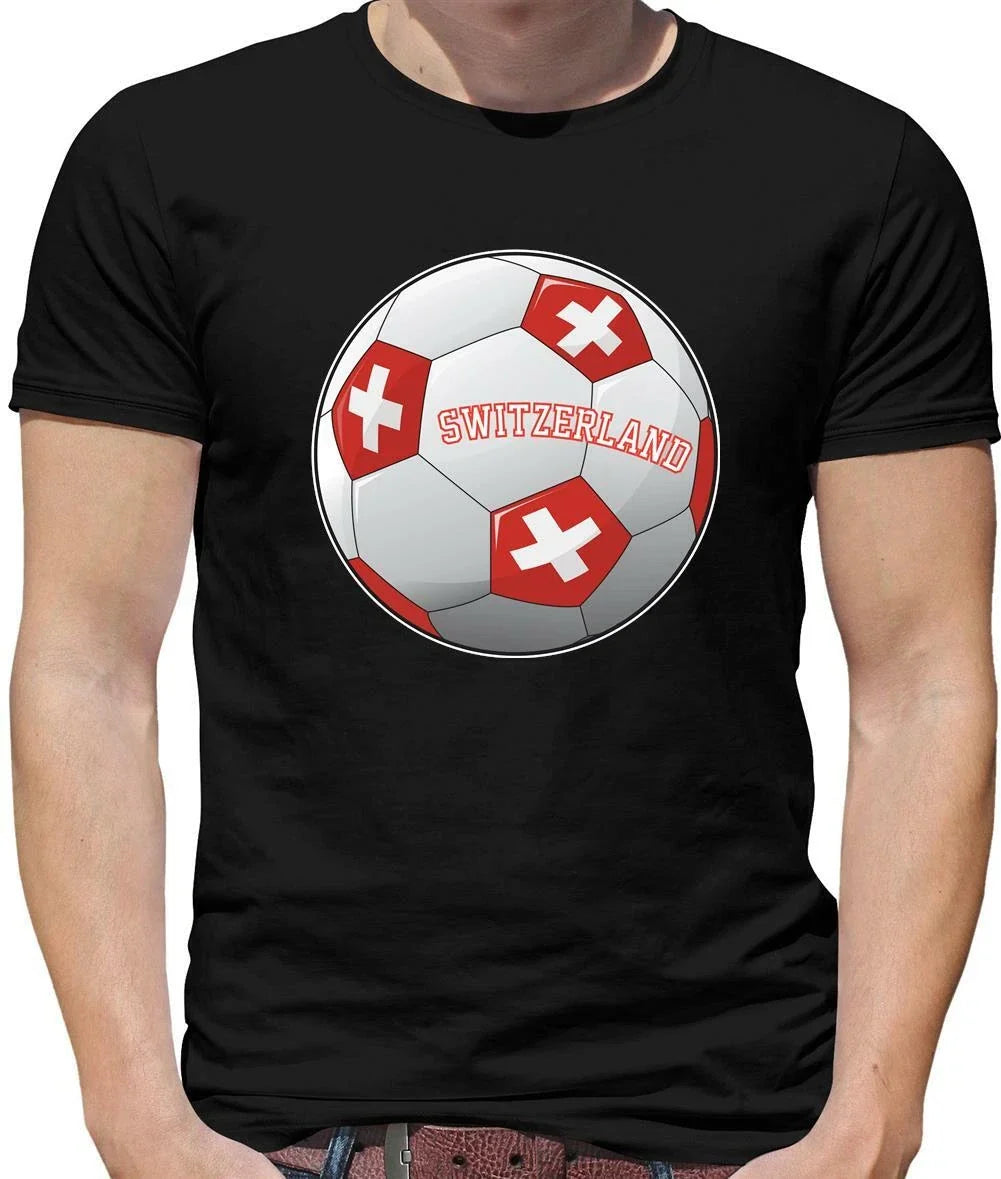 Switzerland Football Flag Mens - Swiss - Suisse - World Cup - Soccer Unisex