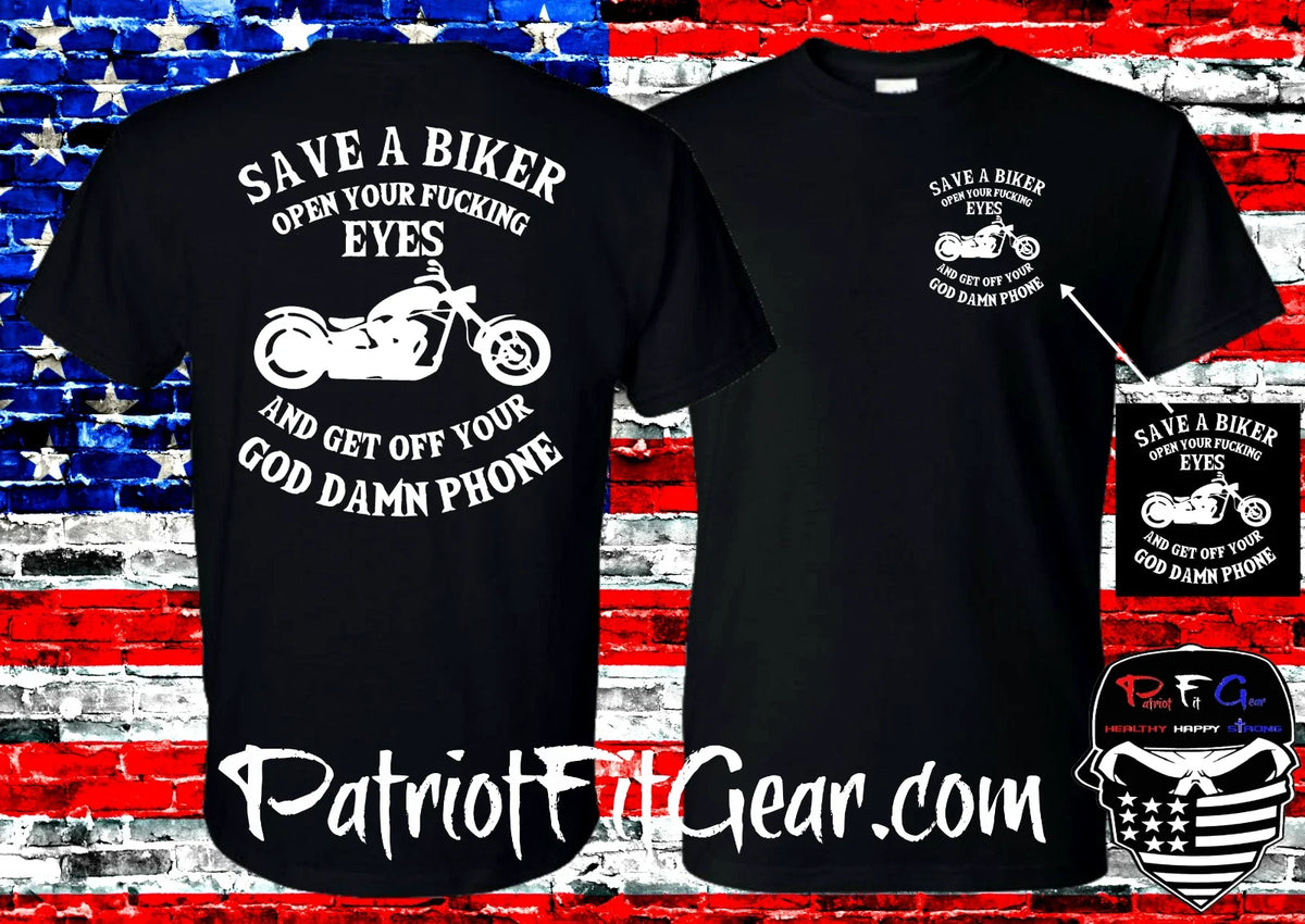 Save A Biker,Open Your F*cking Eyes,Bikers Lives Matter,Motorcycle,Biker Unisex