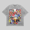 Retro 2026 Soccer Washed Vintage Graphic Football Fan Tee Unisex Gift Unisex