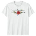 Love Womens Floral Romance Valentines Day Gift For Her Unisex