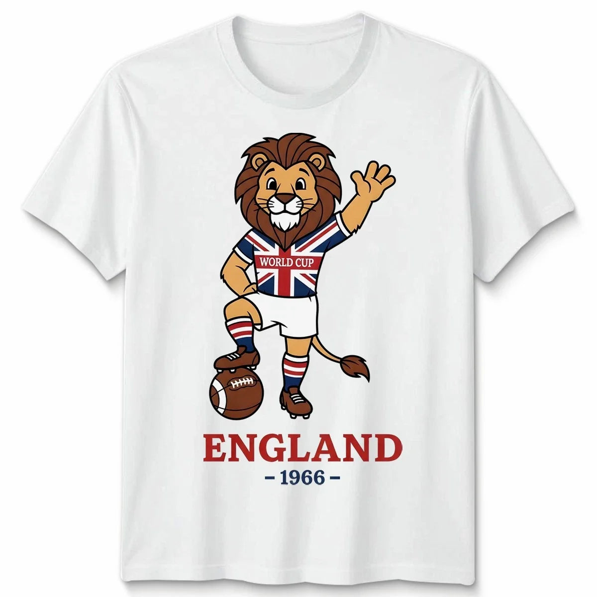 Game Day England 1966 Unisex Football T Shirt Soccer Fans Mens Womens Tee Unisex