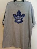 Toronto Maple Leafs T Shirt Size 2XL Grey NHL Unisex
