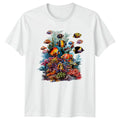 Tropical Fish Coral Reef Marine Life Animals Mens Womens Graphic Unisex