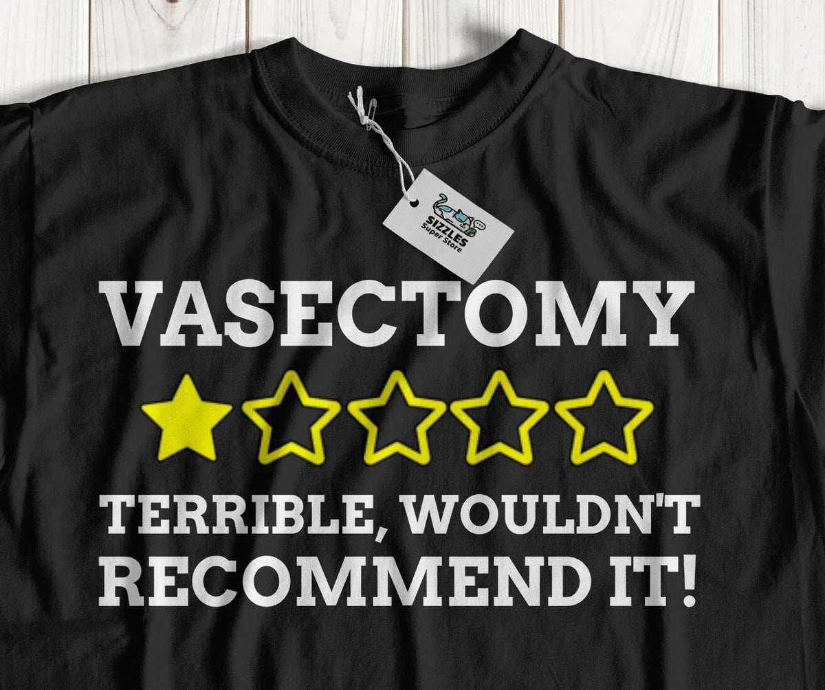 Funny Vasectomy The Snip Gifts & Sperm Joke Sterilization Tees Unisex