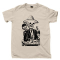 Alcoholica Calavera T Shirt Mexico Alcohol Skeleton Art Cinco De Mayo Fiesta Tee Unisex