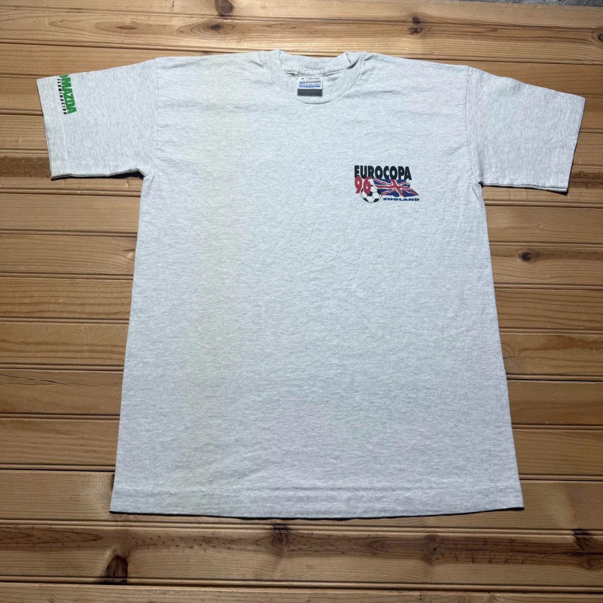 Vintage 1996 Eurocopa England Football Sports Promo Graphic USA - Medium Unisex