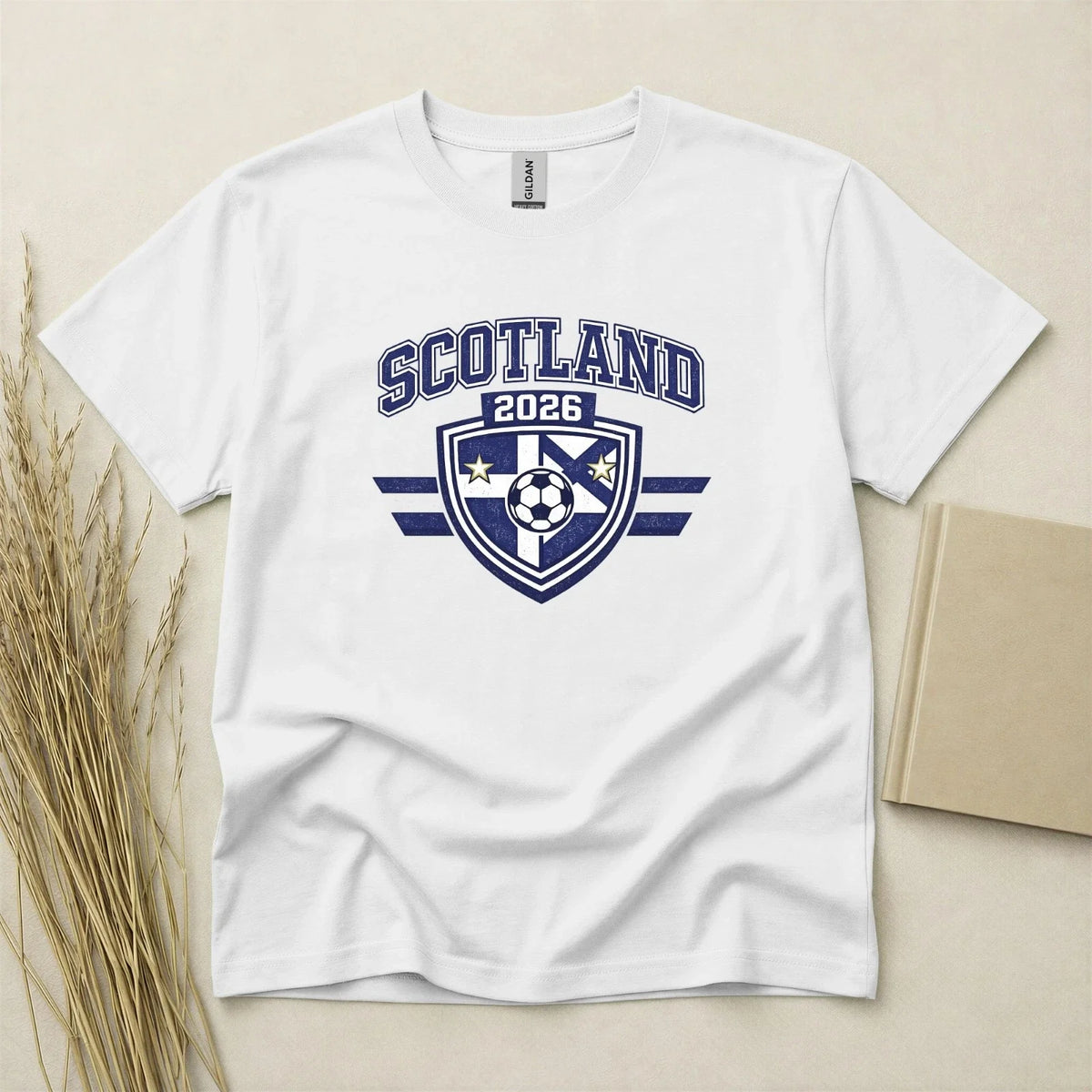 Scotland 2026 Football Fan T Shirt Soccer Supporters Gildan Cotton Family Top Unisex