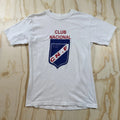 1980s Tshirt Uruguayan Futbol Club Nacional De Football Pro Soccer Tee Vtg Bolso Unisex