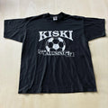 Vintage 1997 Kiski Soccer Alumni Fruit Of The Loom Shirt Mens XL Black Unisex