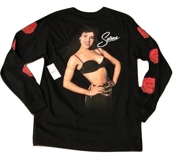 Official Selena Rose Black Shirt New Unisex