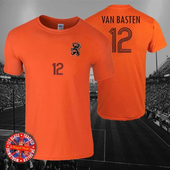 Marco van Basten Holland Inspired Football , Men's, Ladies, Kids Unisex