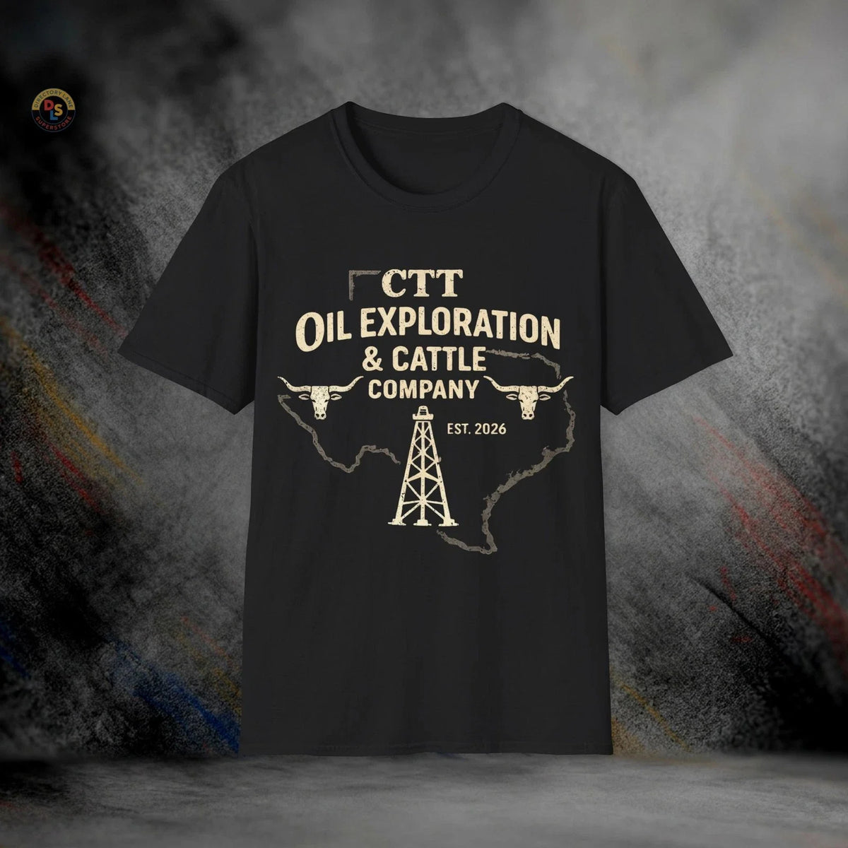 CTT Oil & Cattle Company Landman | Softstyle Tee Unisex
