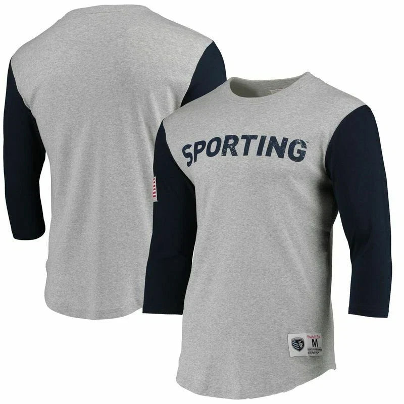 MITCHELL & NESS MLS SOCCER RAGLAN JERSEY FOOTBALL BNWT $55 Unisex