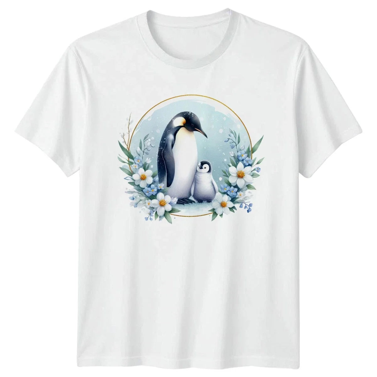 Penguin And Chick Penguins Wildlife Gift For Him And Her Unisex