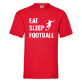 Football Lover Gift, Eat Sleep Football Shirt - Football Fan - Football Player Unisex