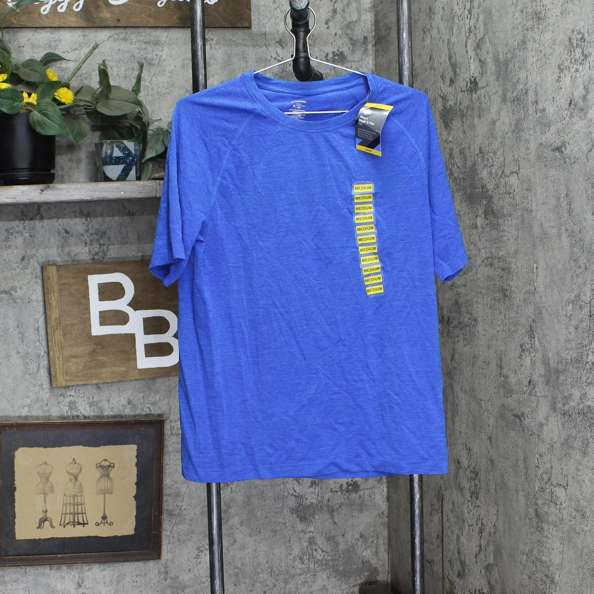 member's Mark Mens Work It Out Active Tee ALPSM11120 S-2XL Unisex