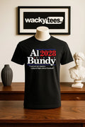 Al Bundy 2028 Campaign Parody Married with Children 80s 90s Graphic Tee Shirt Unisex
