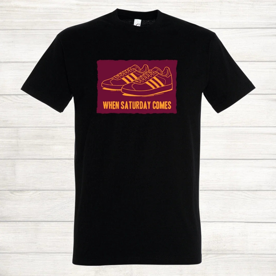 Bradford City Motherwell Away Days Weekend Saturday Terrace Casual T Shirt Unisex
