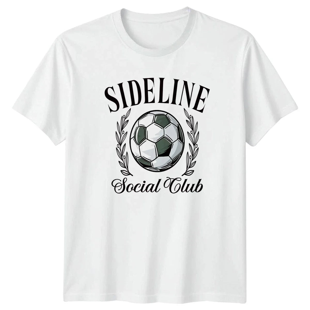 Sideline Social Club Soccer Fan Football Birthday Gift For Him And Her Unisex